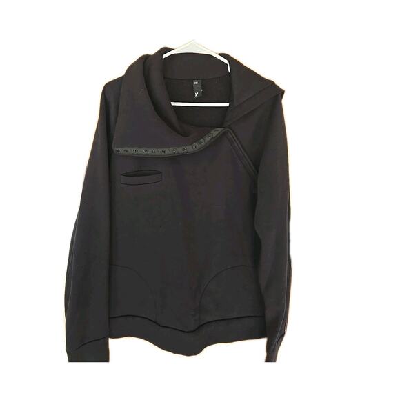Mei Kawa Designer Black Hoodie Sweatshirt Size M Unisex Made In Hungary - Picture 1 of 6